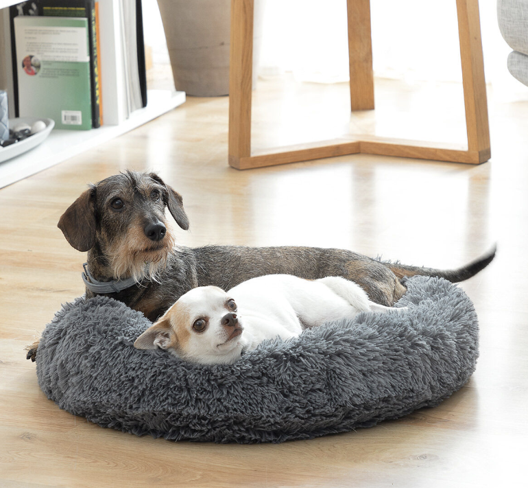 Cama antiestrés para mascotas.