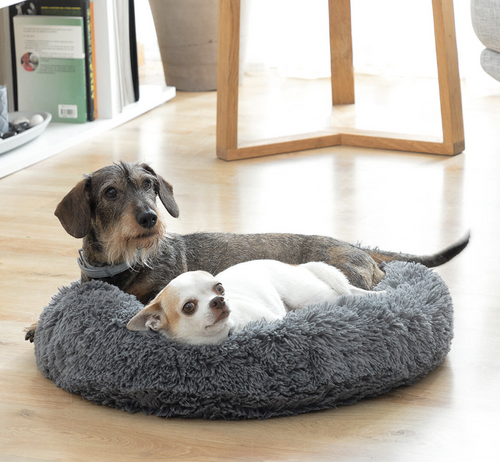 Cama antiestrés para mascotas.