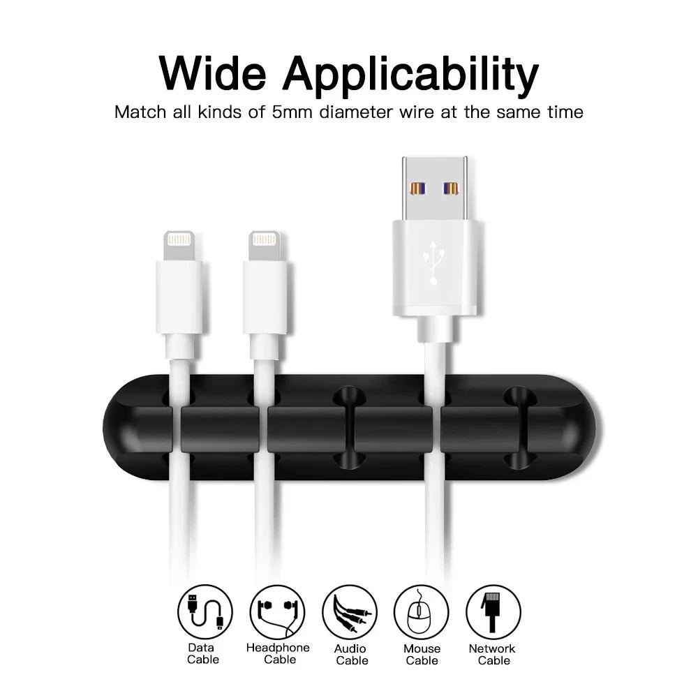 Organizador de Cables para Escritorio
