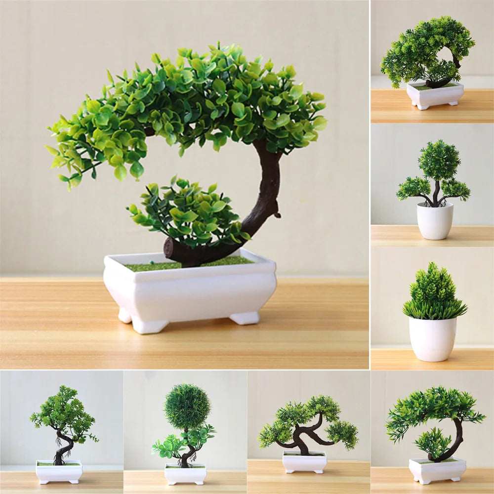 Plantas Artificiales Decorativas para Escritorio