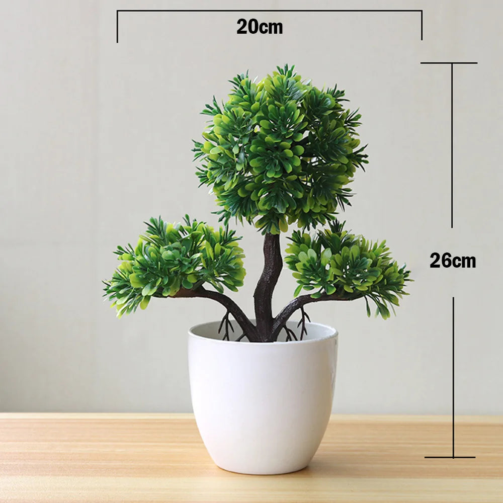 Plantas Artificiales Decorativas para Escritorio
