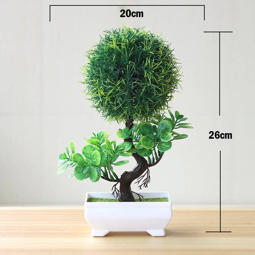 Plantas Artificiales Decorativas para Escritorio