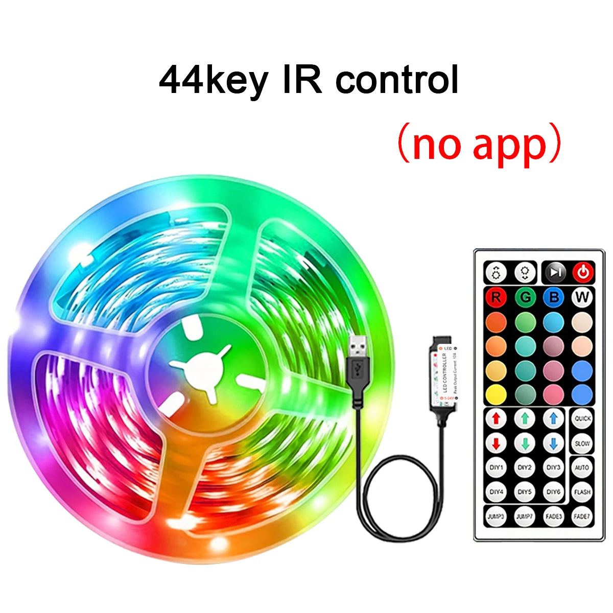 Tiras LED RGB para Escritorio y Habitación