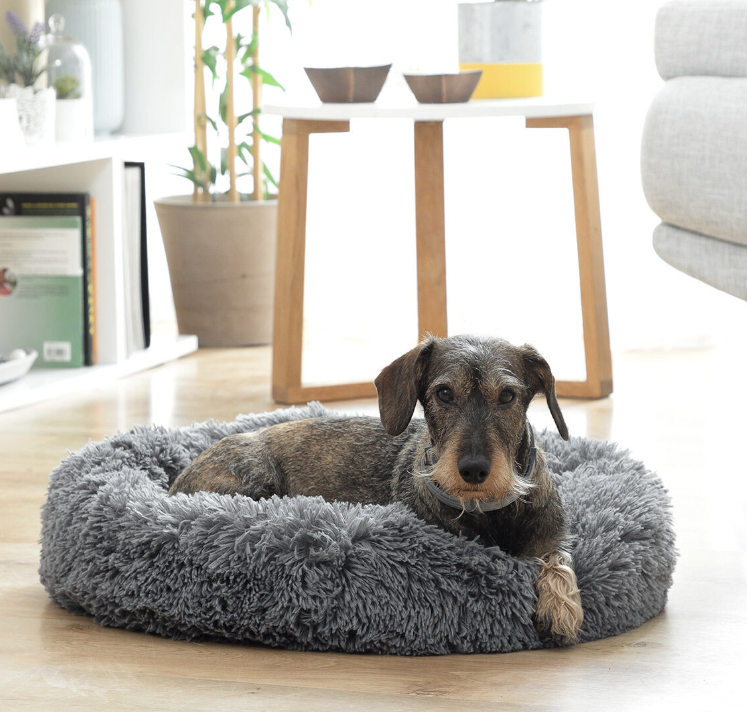 Cama antiestrés para mascotas.